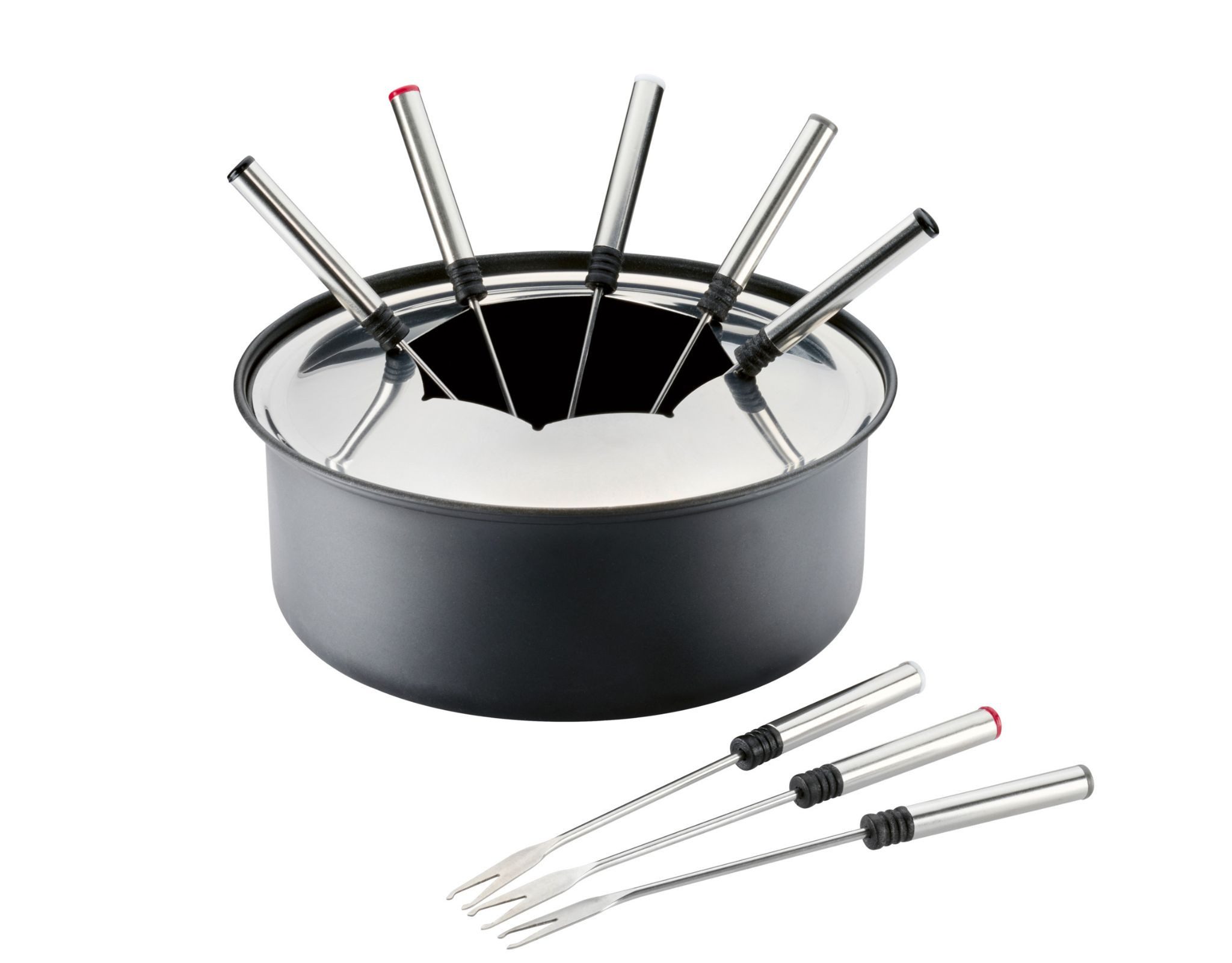 SilverCrest Elektro-Fondue Premium Fondue Raclette Grill Kombi 1400W 8 Personen SRGF 1400 A3