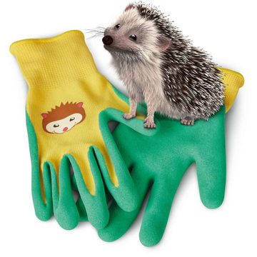SPONTEX Nitril-Handschuhe Spontex Kinderhandschuhe Gartenzwerg, zum Spielen, für kleine Hände (Spar-Set)