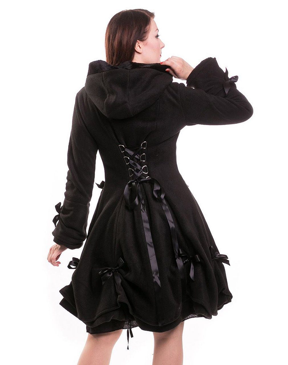 Poizen Industries Wintermantel Alice Coat Gothic günstig online kaufen