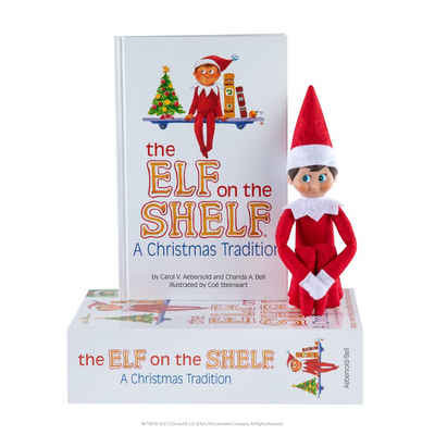 Elf on the Shelf Weihnachtsfigur The Elf on the Shelf® Box Set Junge Englisch Light