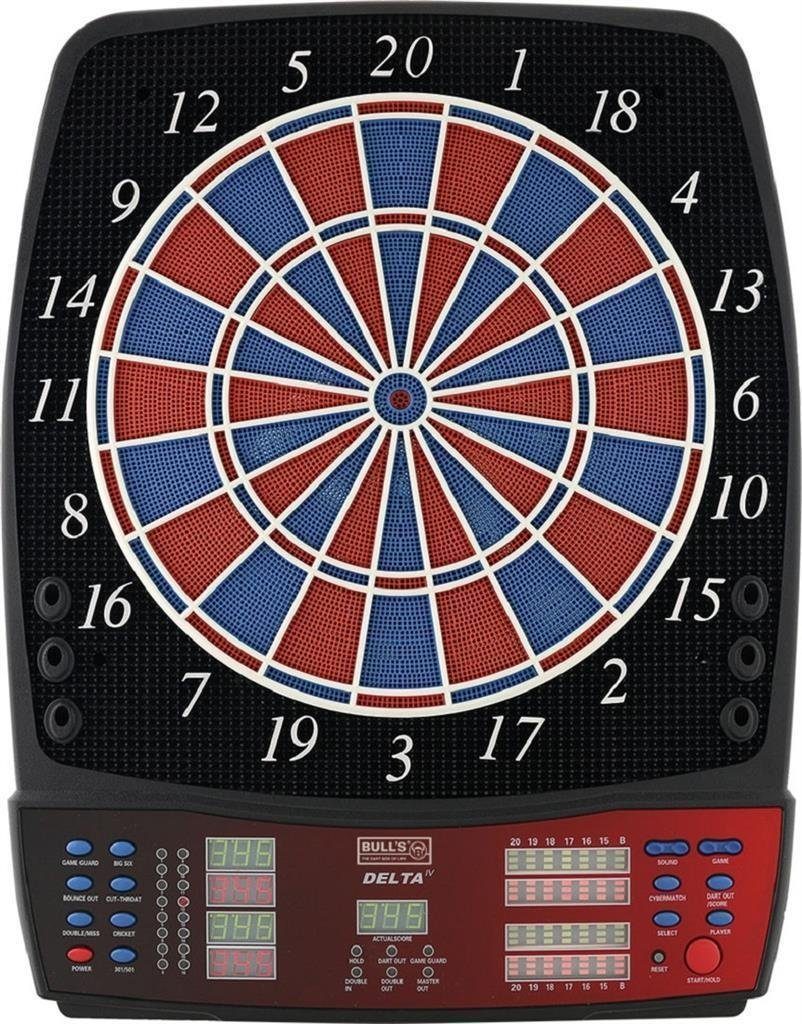 BULL'S Dartscheibe Delta IV RB Sound Elektronik, Dartboard Dart Board Scheibe Darts