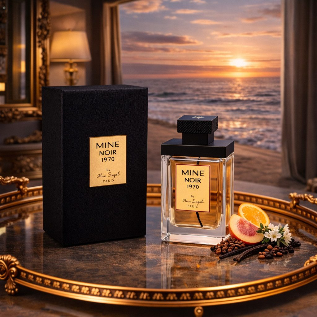 Marc Joseph Paris Eau de Parfum MINE NOIR 1970 Herrenduft, Blumig, Aquatisch, Holzig, aus Paris, 1-tlg., Hergestellt in Paris, Langanhaltend Herrenduft, Verführerisch
