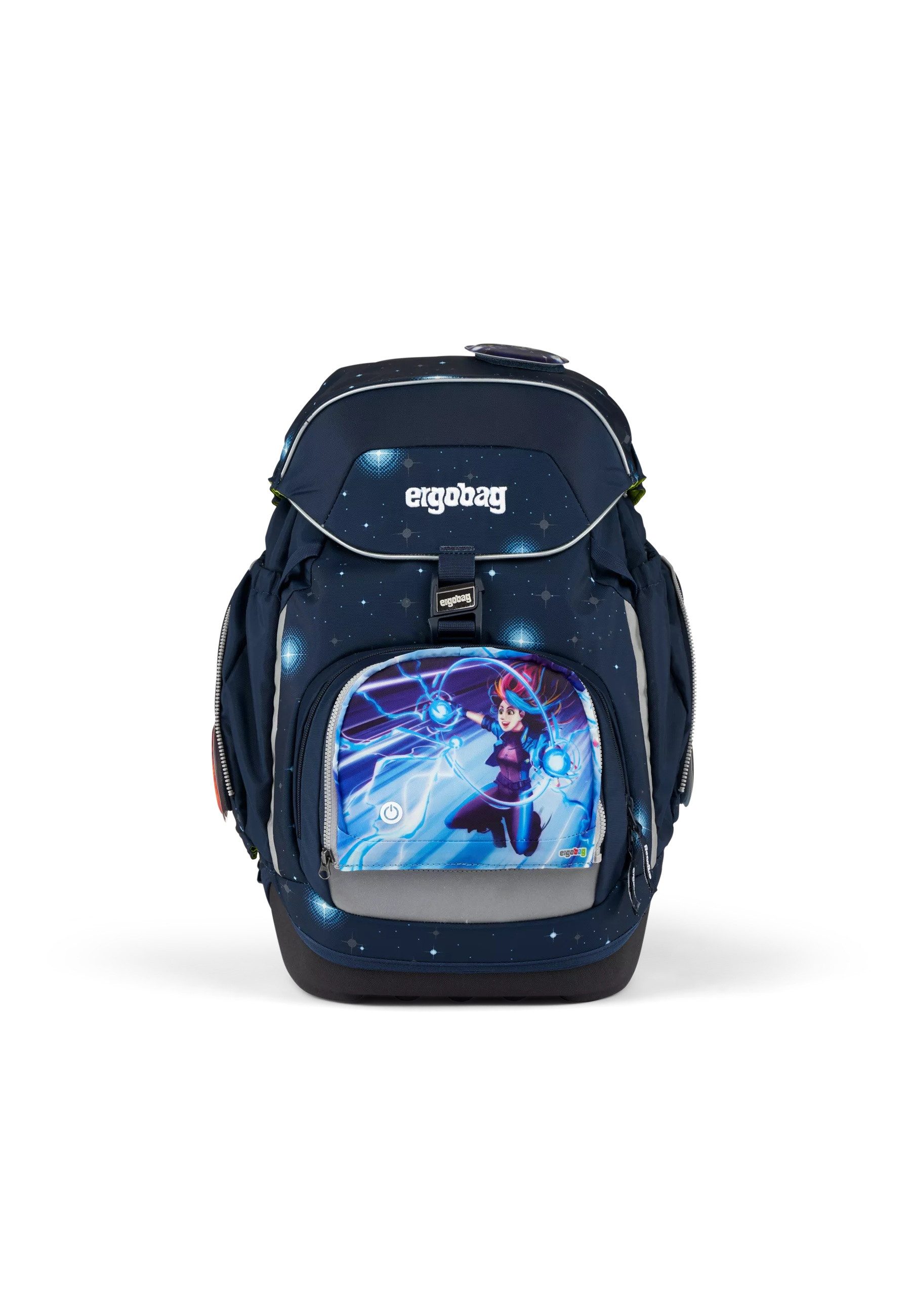 ergobag Schulranzen LED Zippie . (1-tlg), reflektierend