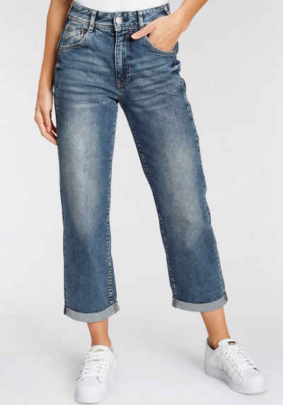 Herrlicher High-waist-Jeans »GILA HI TAP« Pre-Consumer Recycled Cotton