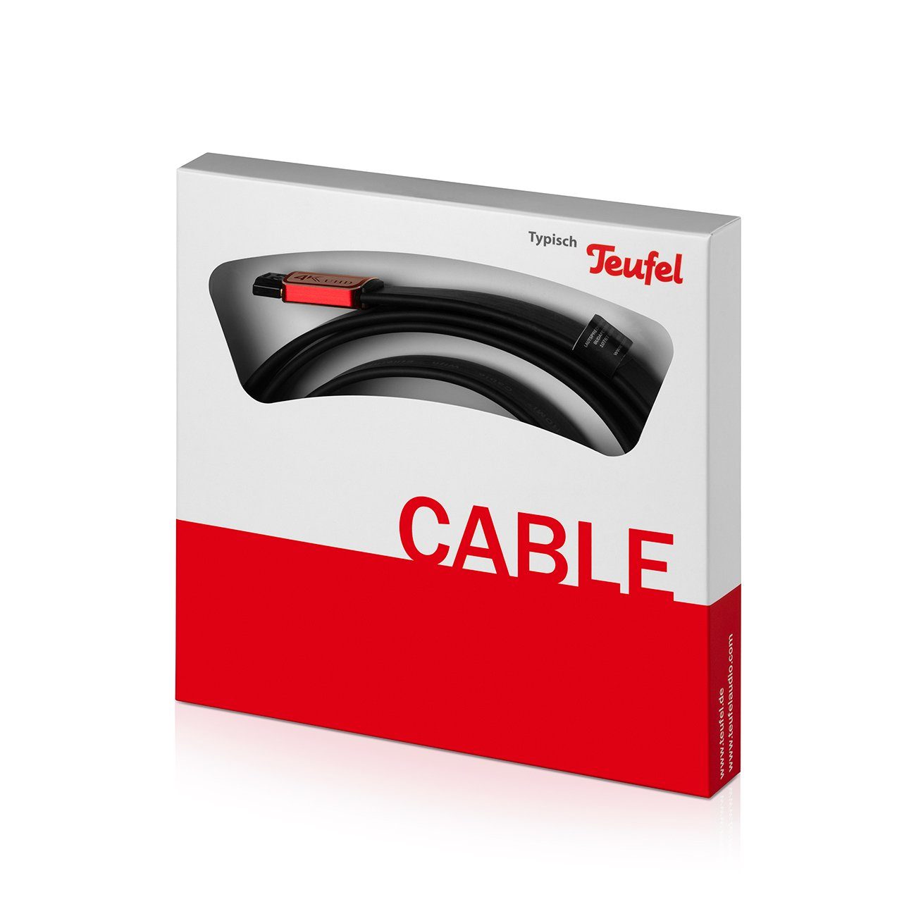 Teufel High-Speed HDMI® Kabel mit Ethernet Audio-Kabel, (150 cm) – Bild 2 von 3