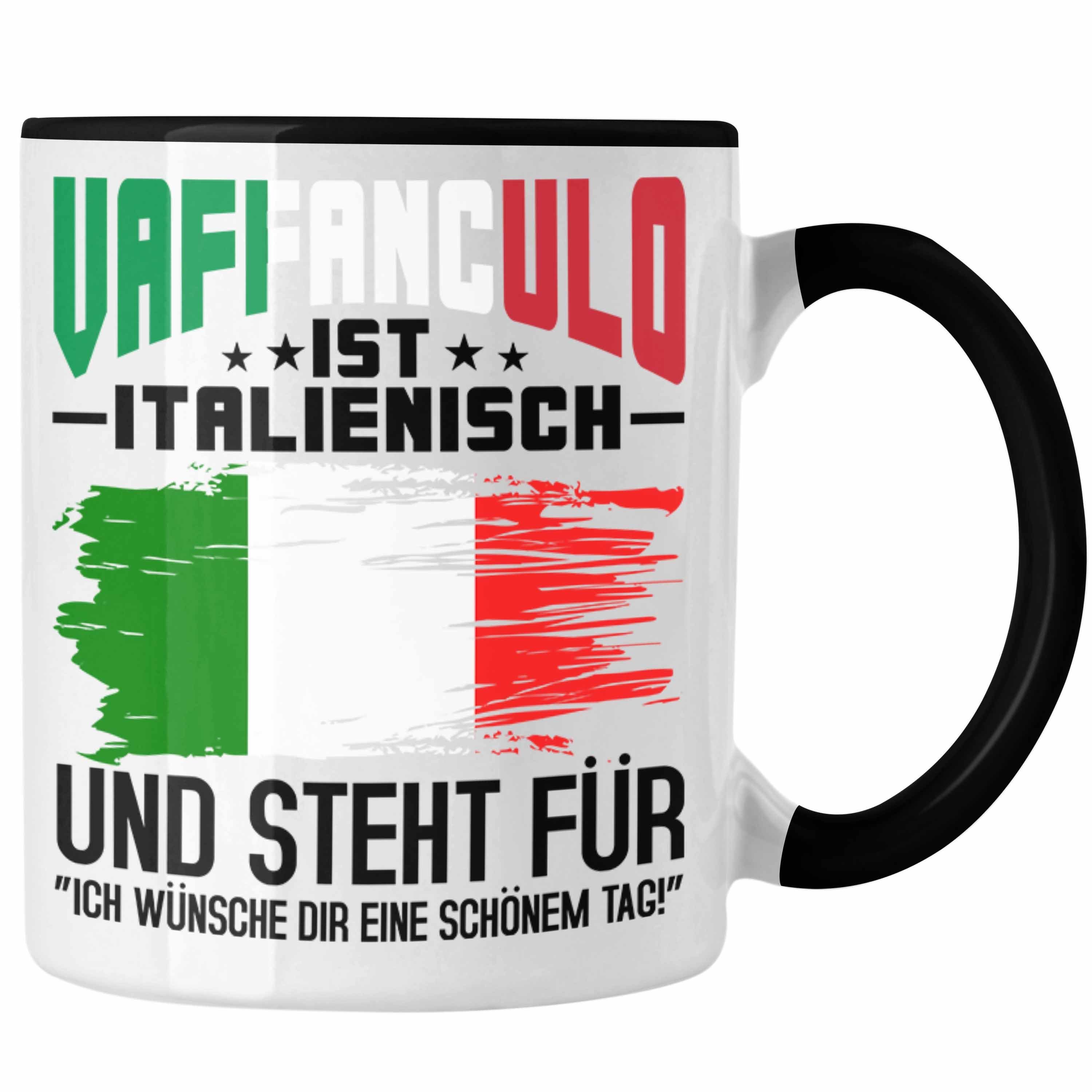 Trendation Tasse Trendation - Italiener Tasse Geschenk Vaffanculo Sizilien Tourist Reis