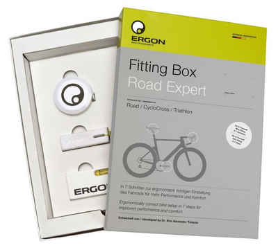 Ergon Fahrrad-Montageständer Ergon Fitting Box Road Expert Rennrad Gravel Ergonomie Einstellung