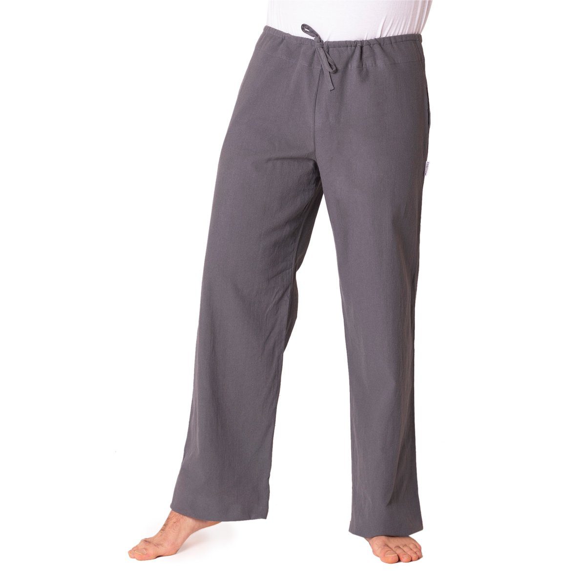 PANASIAM Stoffhose Bequeme Unisex Stoffhose aus feiner Baumwolle für Damen und Herren Freizeithose mit Taschen Relaxhose in großer Farbauswahl