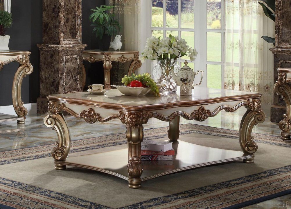Klassischer Barock Rokoko Antik Stil Couchtisch Bestelltisch Sofa Tisch Tische 
