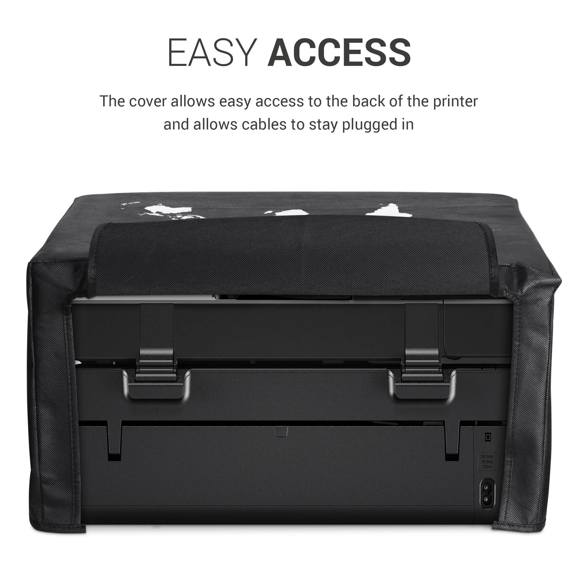 kwmobile Abdeckhaube Hülle für HP OfficeJet 5230 / 5232, Kamera Tasche zum Umhängen