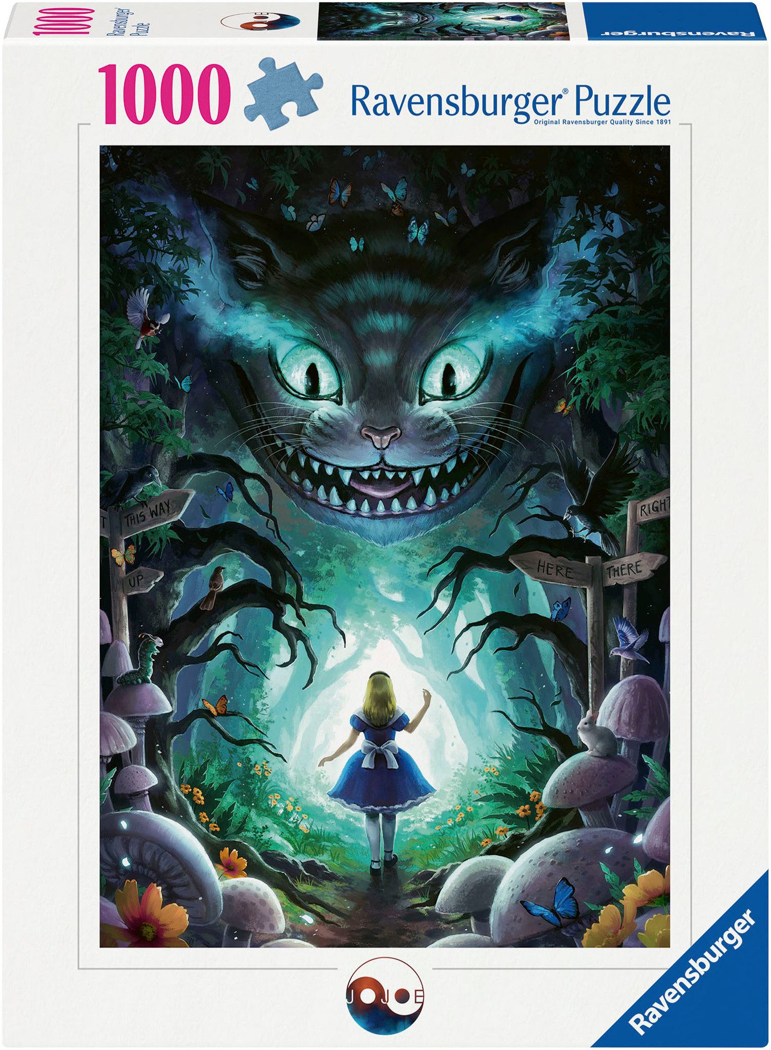 Ravensburger Puzzle Abenteuer mit Alice, 1000 Puzzleteile, Made in Germany günstig online kaufen