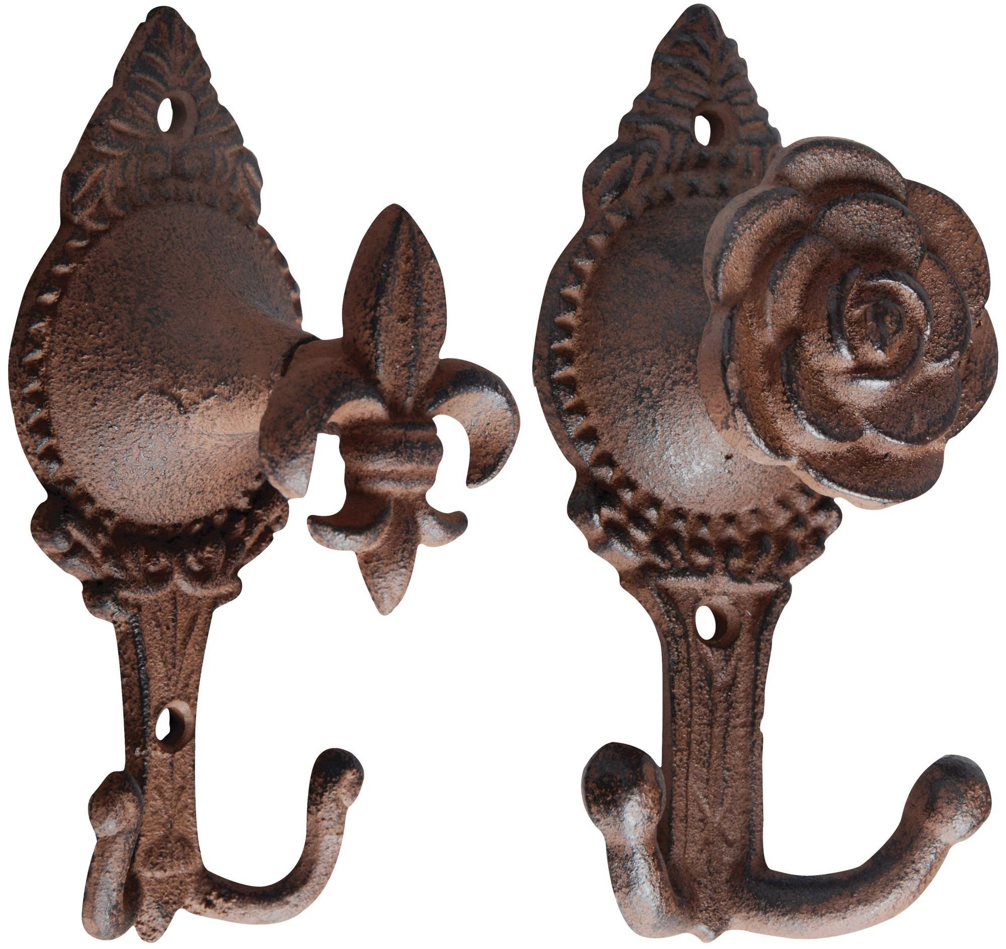 esschert design Wandhaken, (Set, 1-St), Doppelhaken, günstig online kaufen