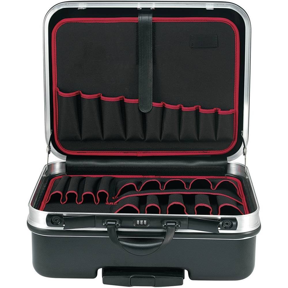 TOOLCRAFT Werkzeugkoffer Hartschalenkoffer mit Rollen 821400