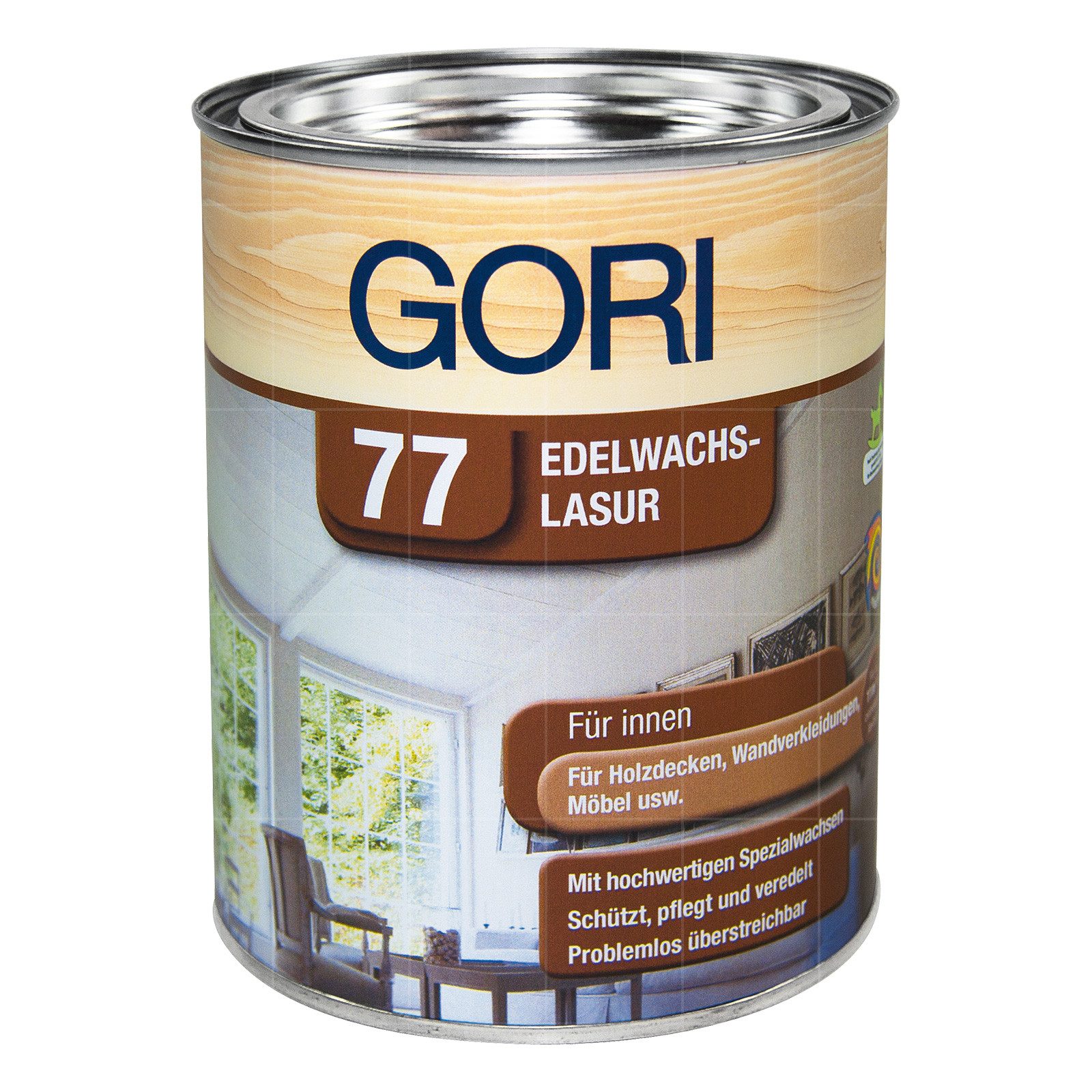 GORI Lasur 77 Edelwachs - 0.75 Ltr (Farblos)