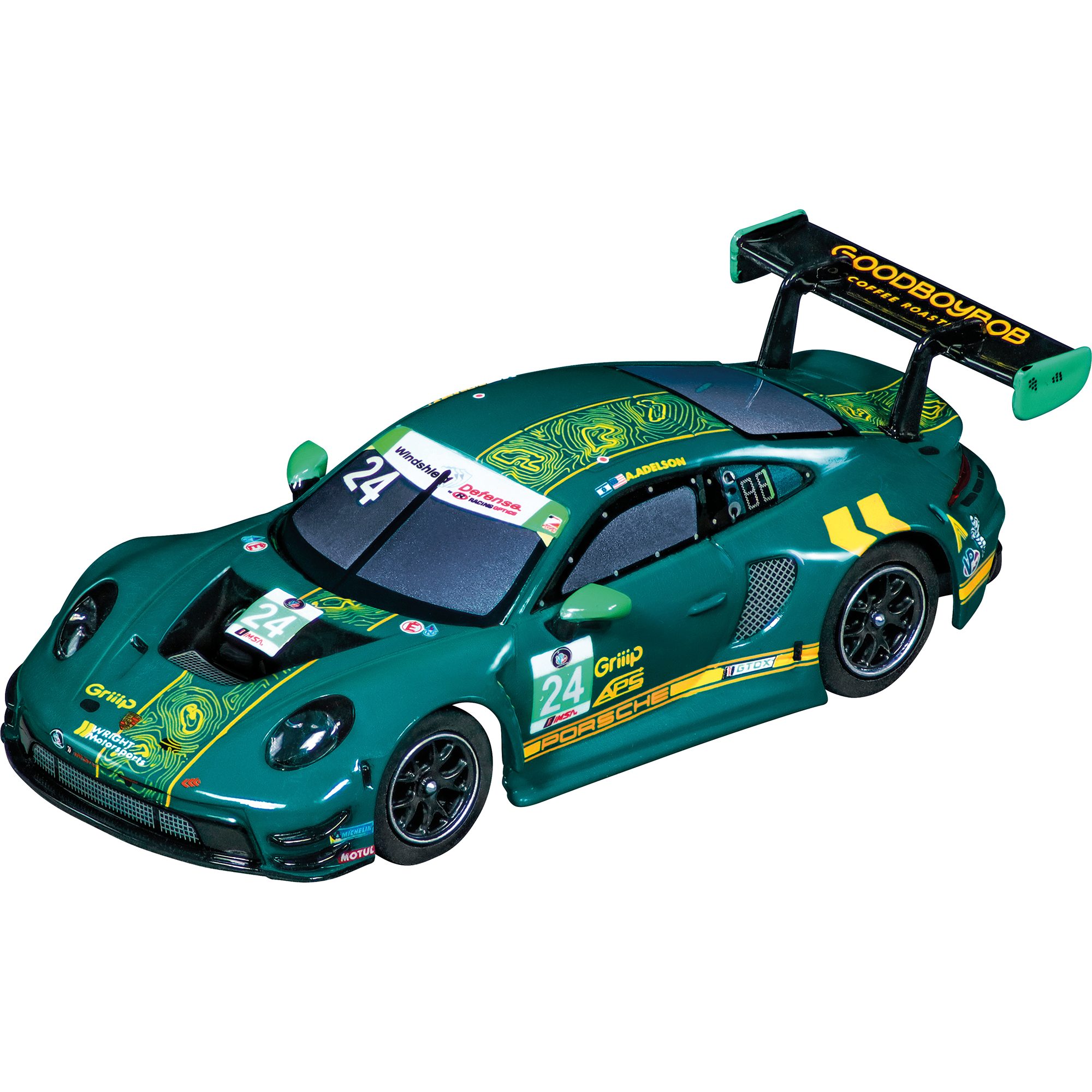 Carrera® RC-Auto Carrera HYBRID Porsche 911 GT3 R "Wright Motorsports, No.24"
