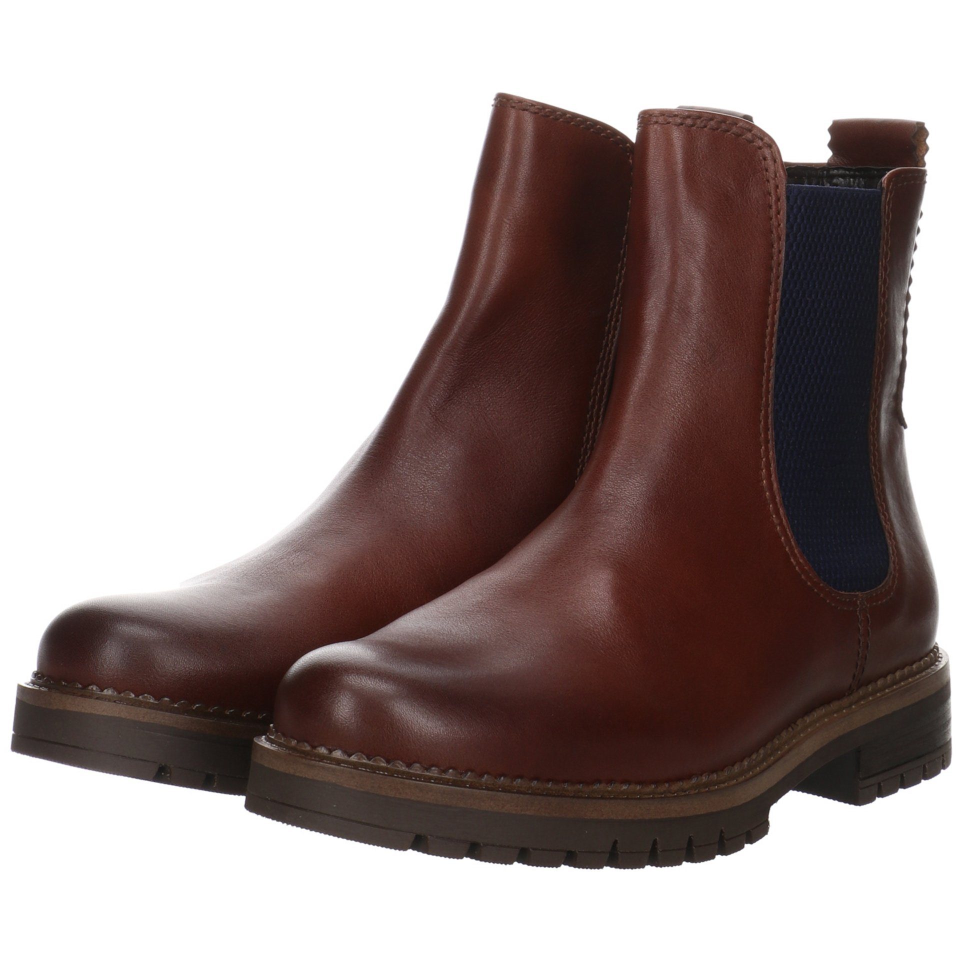 Stiefel Damen sattel Stiefel Boots Leder-/Textilkombination Gabor Schuhe (river) Chelsea