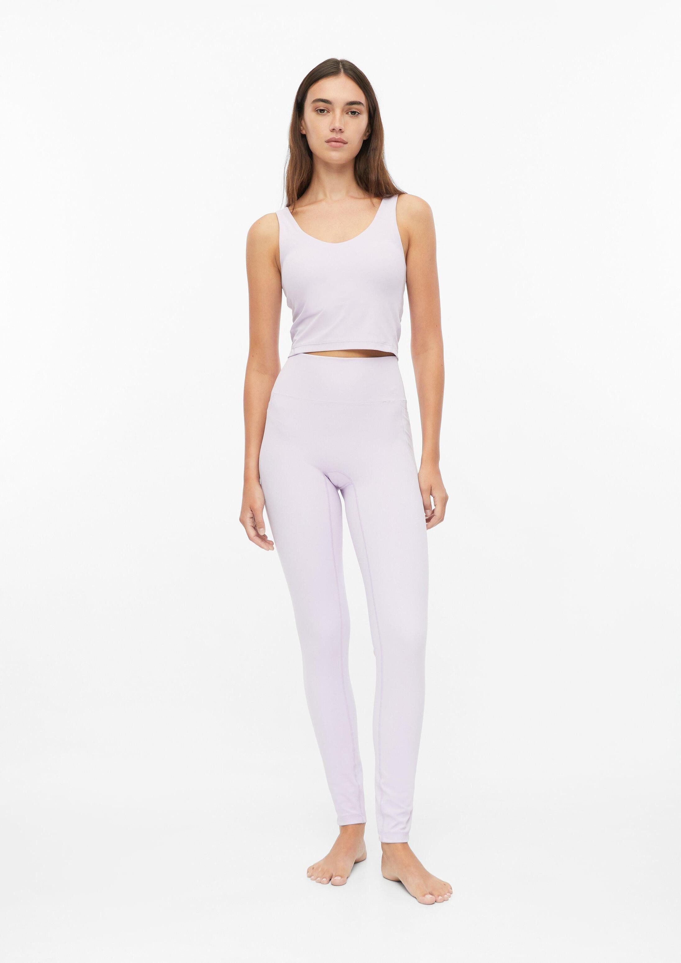 s.Oliver Leggings Leggings Elastische Sport-Leggings mit Taschen