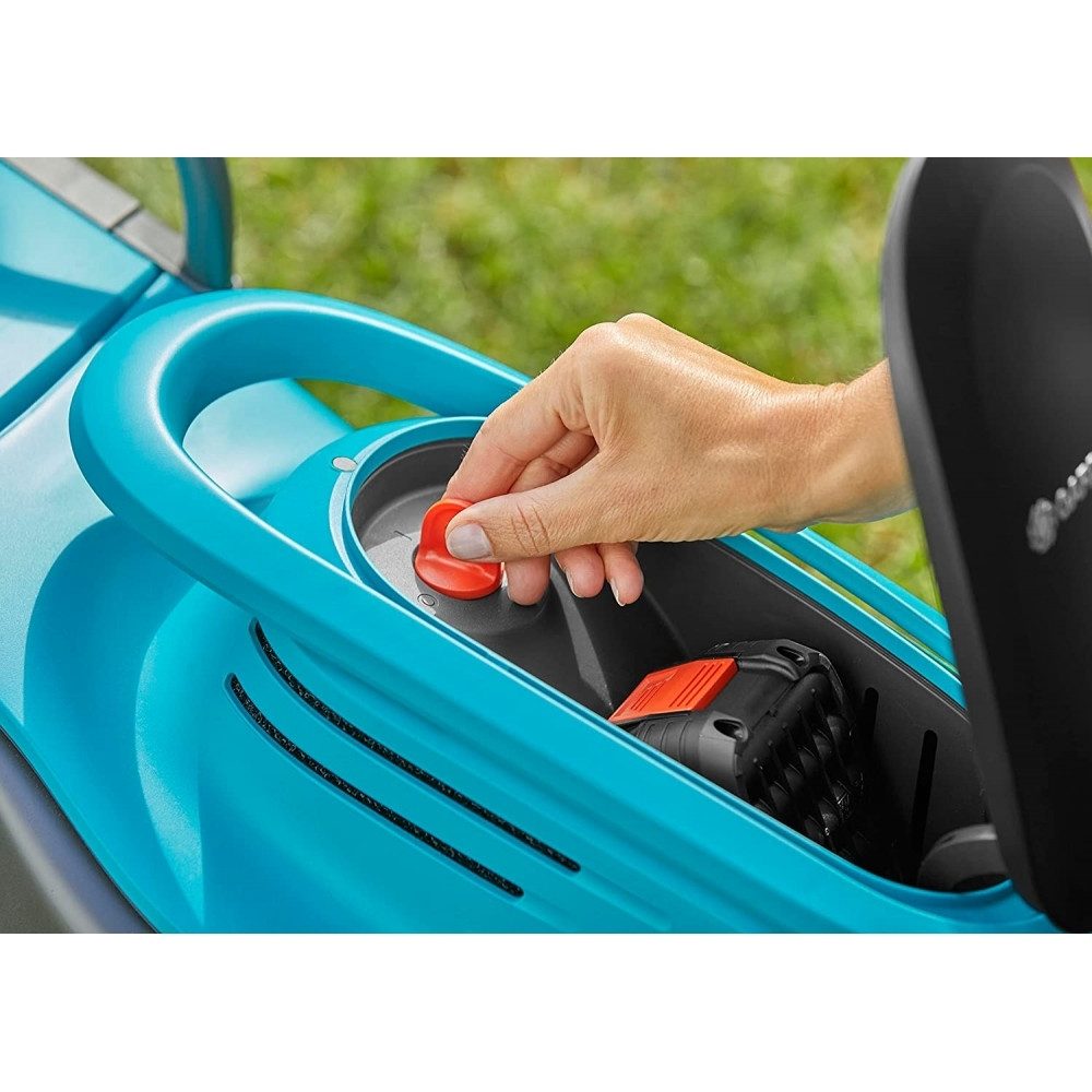 GARDENA Elektrorasenmäher Gardena Akku-Rasenmäher PowerMax 30 für kleine Flächen., 30 cm Schnittbreite