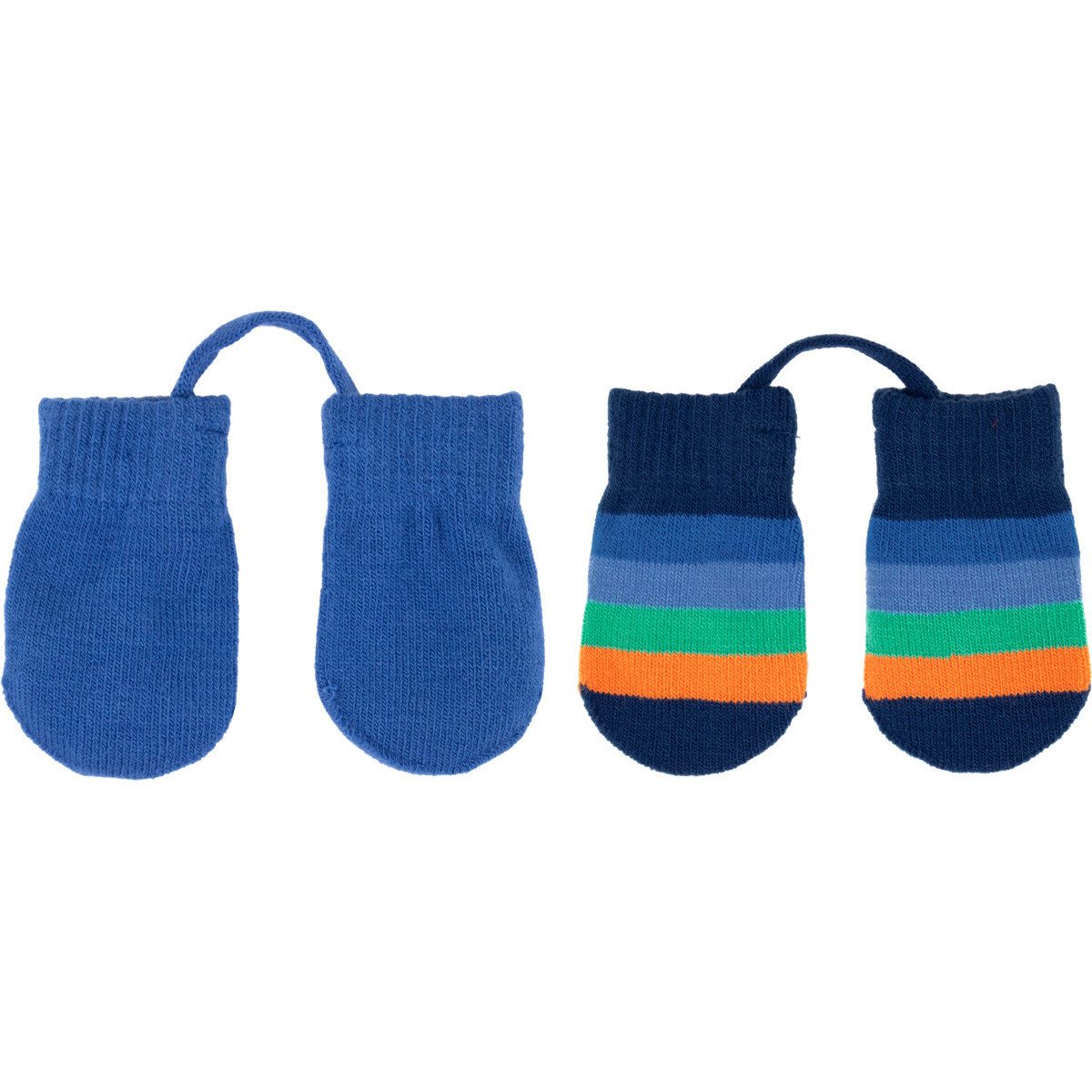 Villervalla Strickhandschuhe Basic Streifen Unisex Kinder (2-St) Варежки, Fingerhandschuhe, Strickhandschuhe, Handwärmer