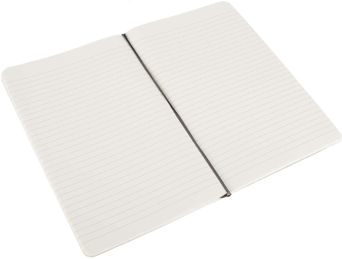 MOLESKINE Notizbuch Notizbuch L A5 13x21cm liniert Softcover schwarz