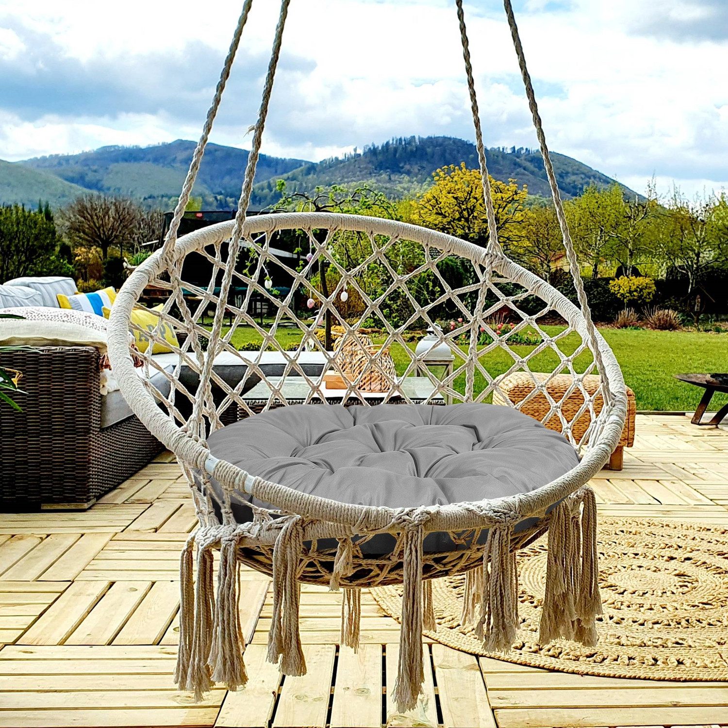 AIO Sitzkissen, Gartenstuhl-Kissen 90 cm, für günstig online kaufen