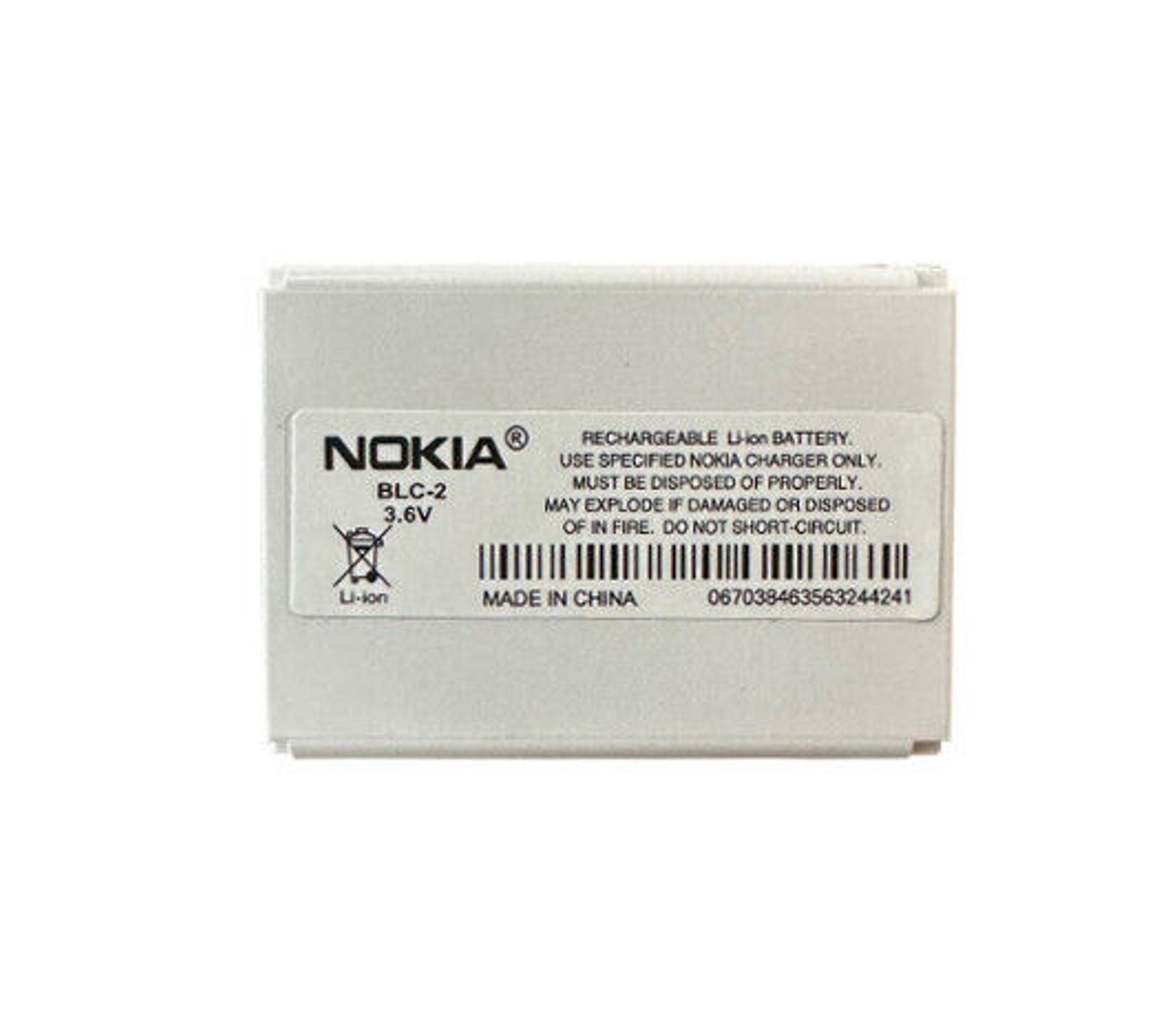 Nokia Original Zellen, und V), Nokia Akku 1000 Li-Ionen Laden, 3310 Nokia effizientes BLC-2 (3,6 BLC-2 mAh Handy-Akku Nokia 3330 3510 mAh 3410 Schnelles Überladungsschutz 3510i 1000