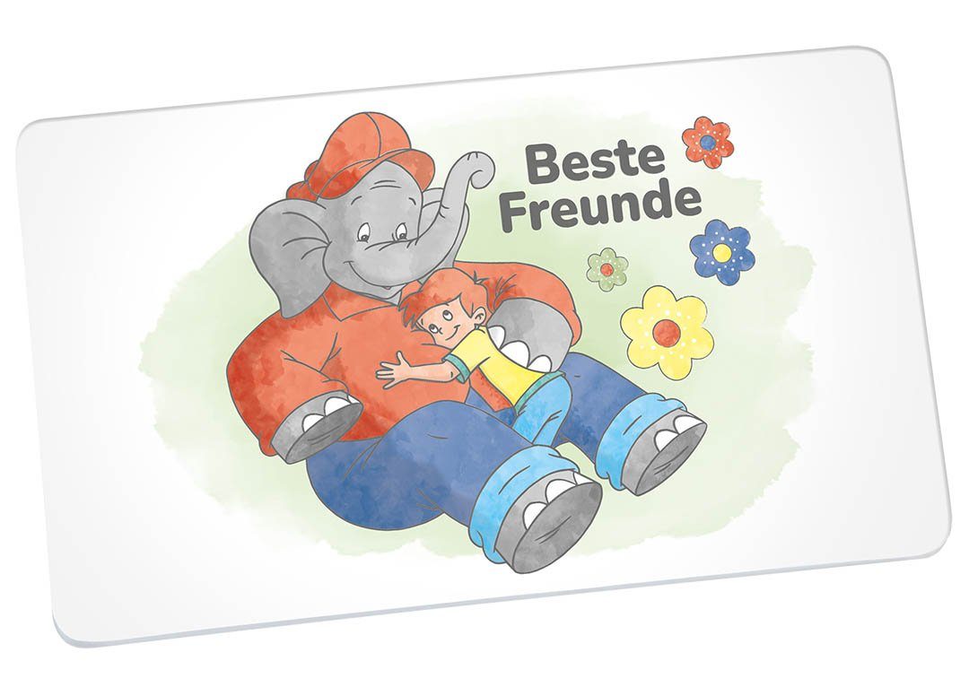 Frühstücksbrett Benjamin Blümchen Watercolor