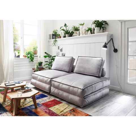 ATLANTIC home collection XXL-Sessel Miro, XXL-Sessel wandelbar zum Gästebett