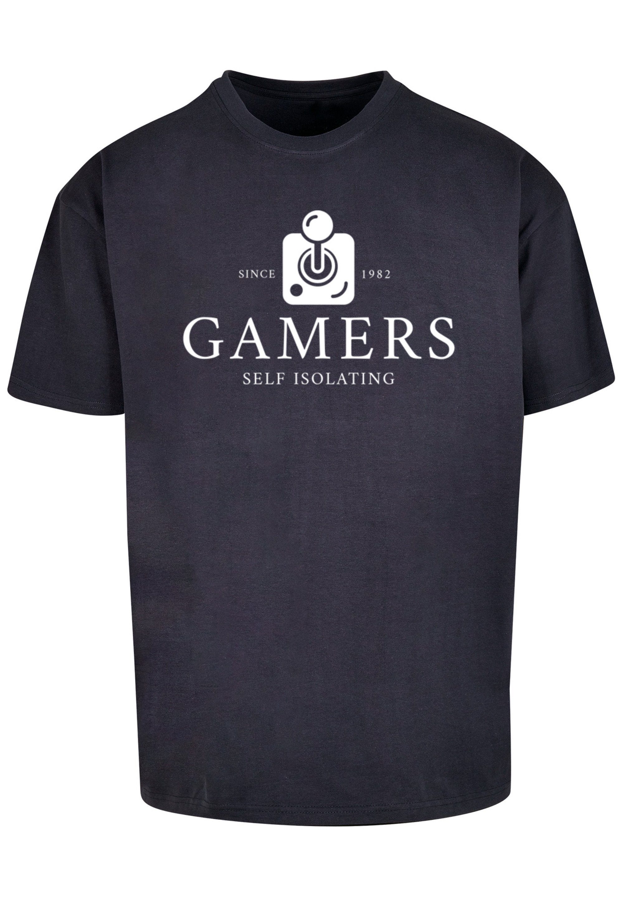 Retro Gaming Isolating Self T-Shirt Print SEVENSQUARED Gamers navy F4NT4STIC