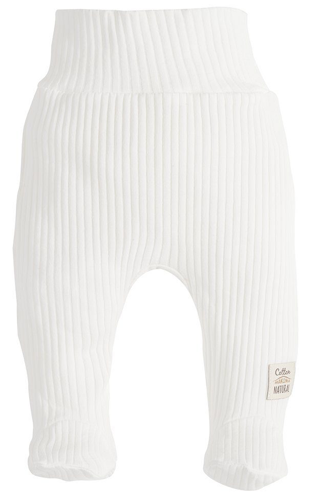 Makoma Erstausstattungspaket Baby Kleidung-Set & Fuß -Harmony- Weiß 100% mit Neutral Baumwolle Hose 2-tlg) Wickelbody (Set