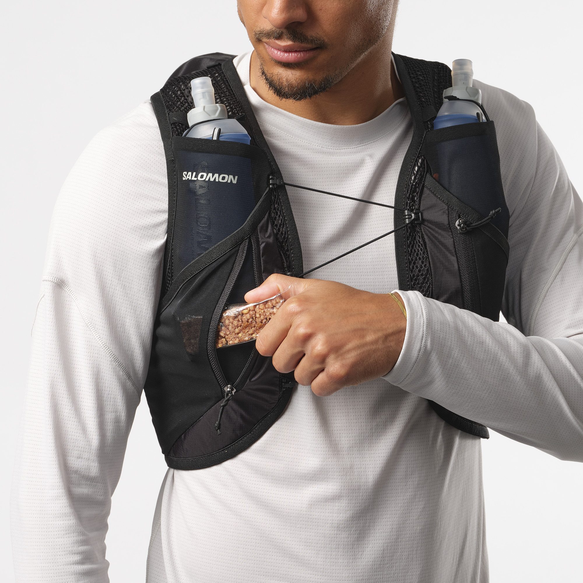 Salomon Trinkrucksack ACTIVE SKIN 12, mit Trinksystem inklusive, Trinksystemvorbereitung bis 5 Liter