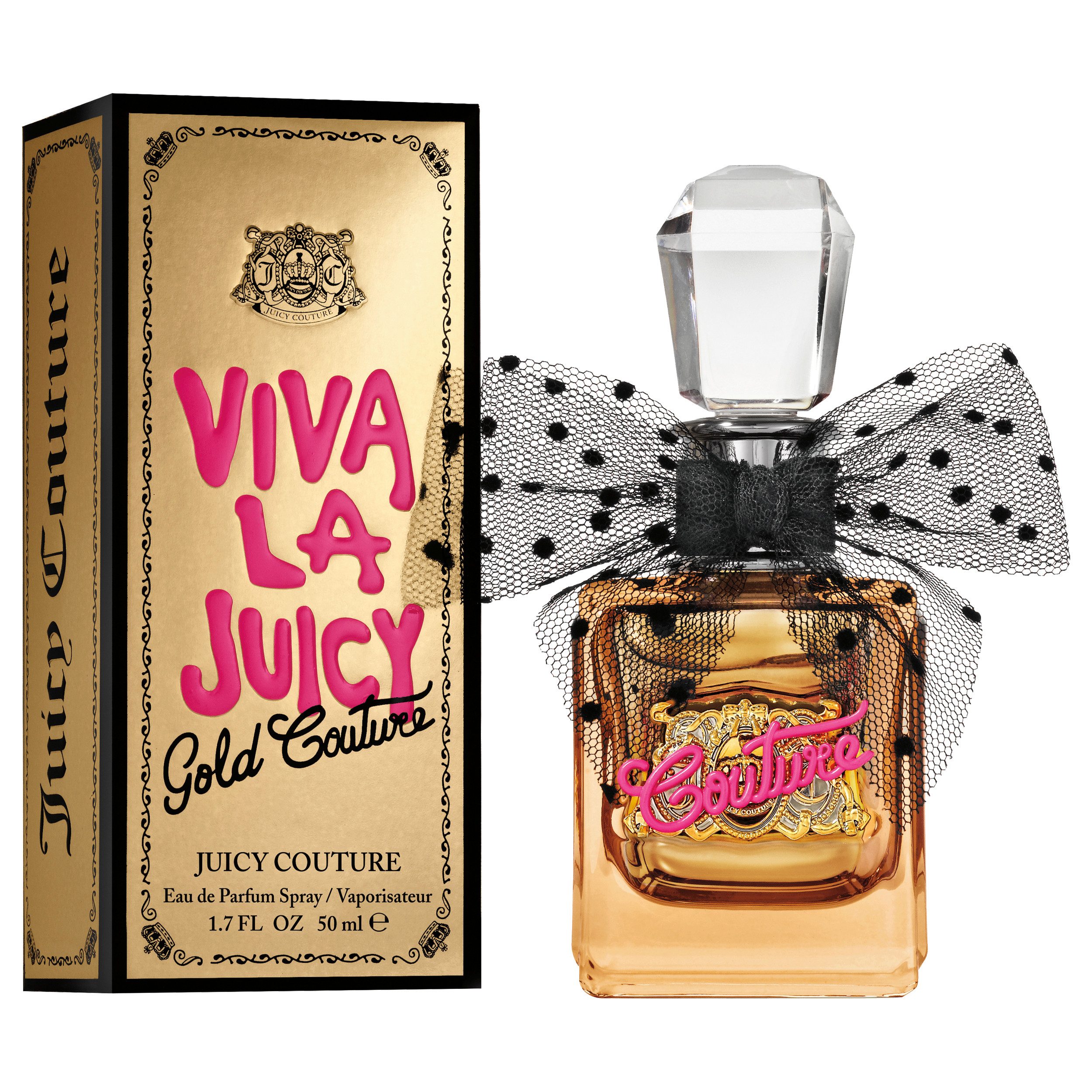 Juicy Couture Eau de Parfum VIVA LA JUICY GOLD COUTURE EDP, mit blumiger Duftnote