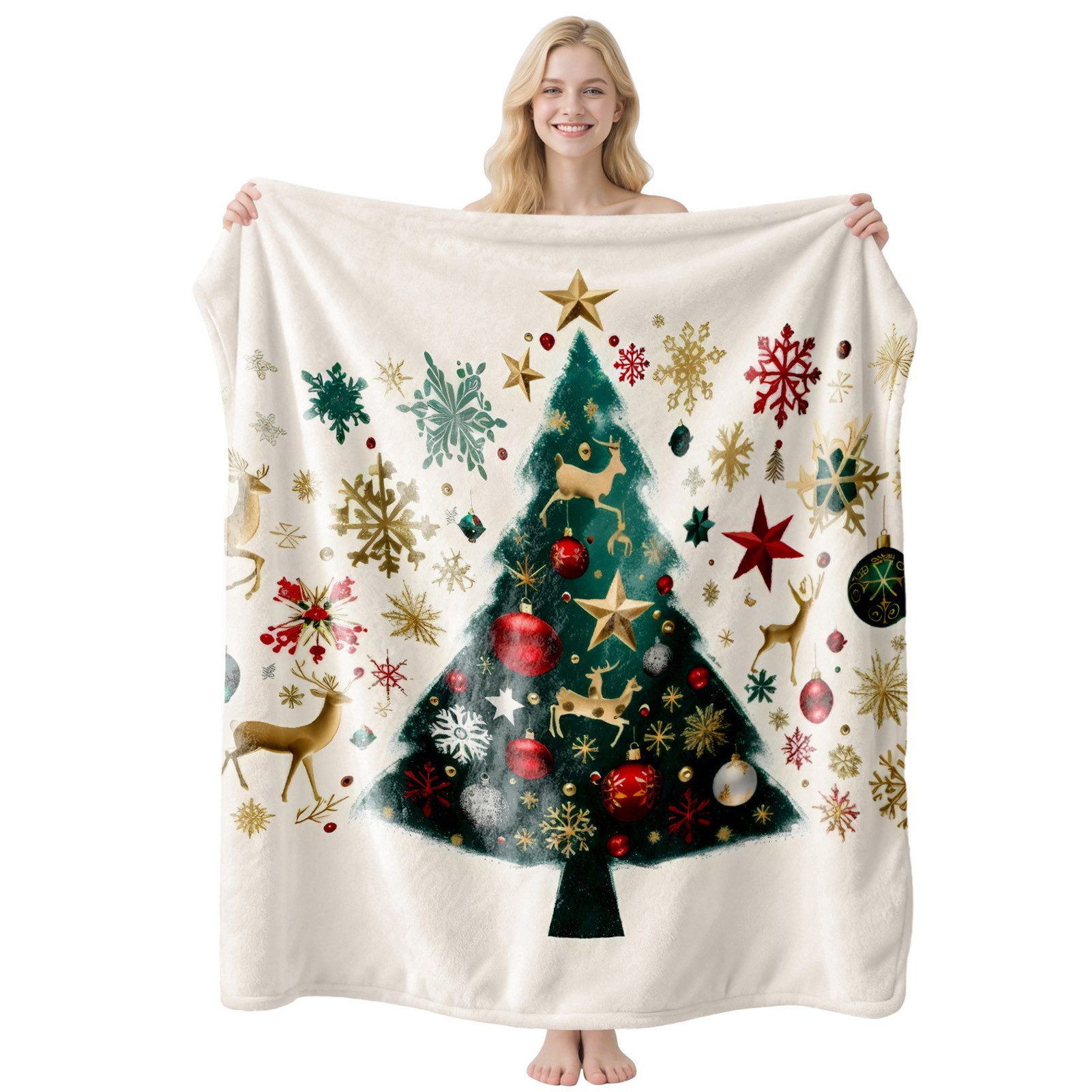 Wohndecke Kuscheldecke,kuscheldecke flauschig,kuscheldeckeweihnachten,zimmerdeko, Jumpeak, kuscheldecke kinder,Weihnachtsdeko,deko wohnzimmer,weihnachtsgeschenke