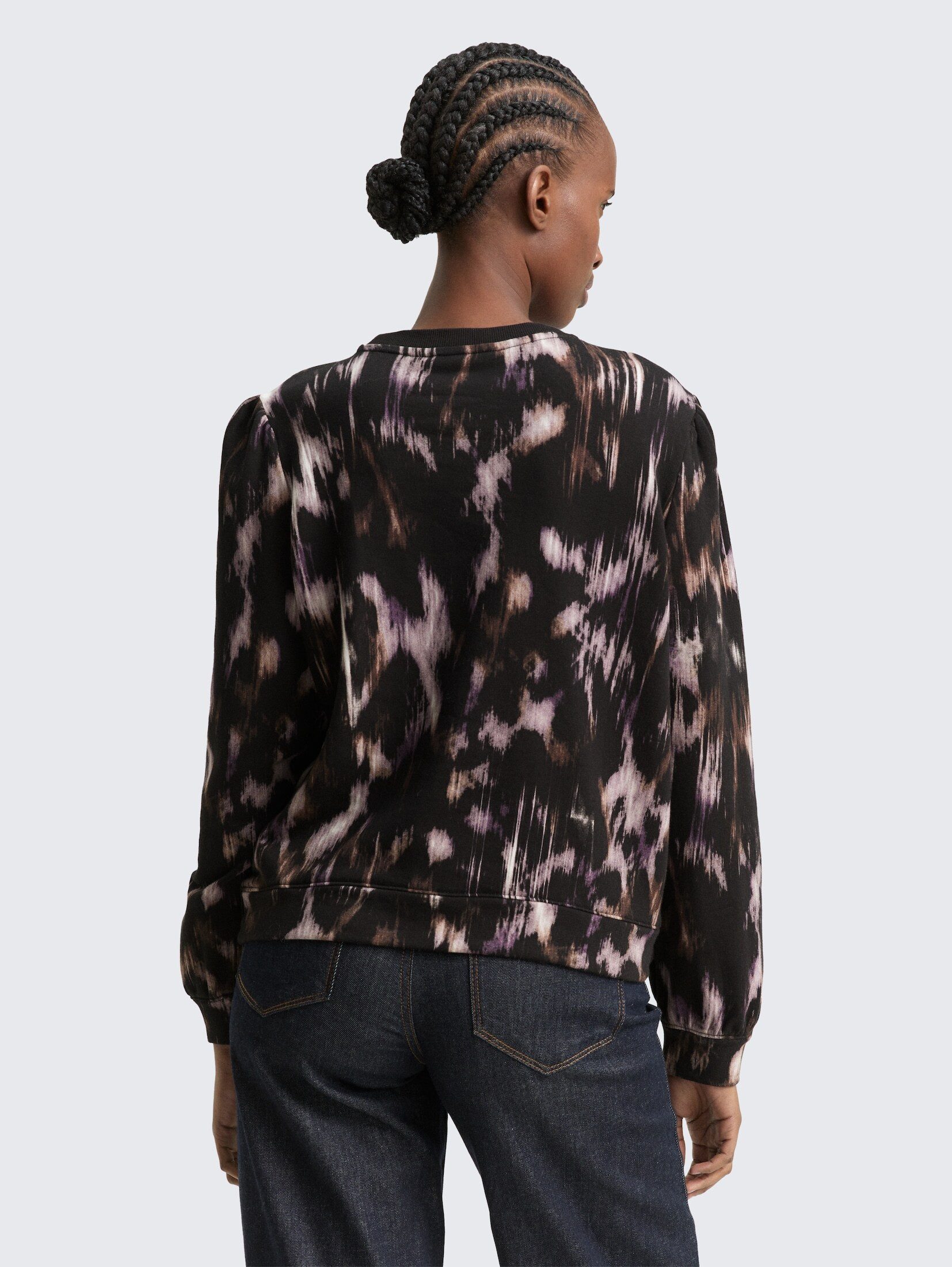 TOM TAILOR Denim Sweatshirt Strick & Sweatshirts Sweatshirt mit Muster