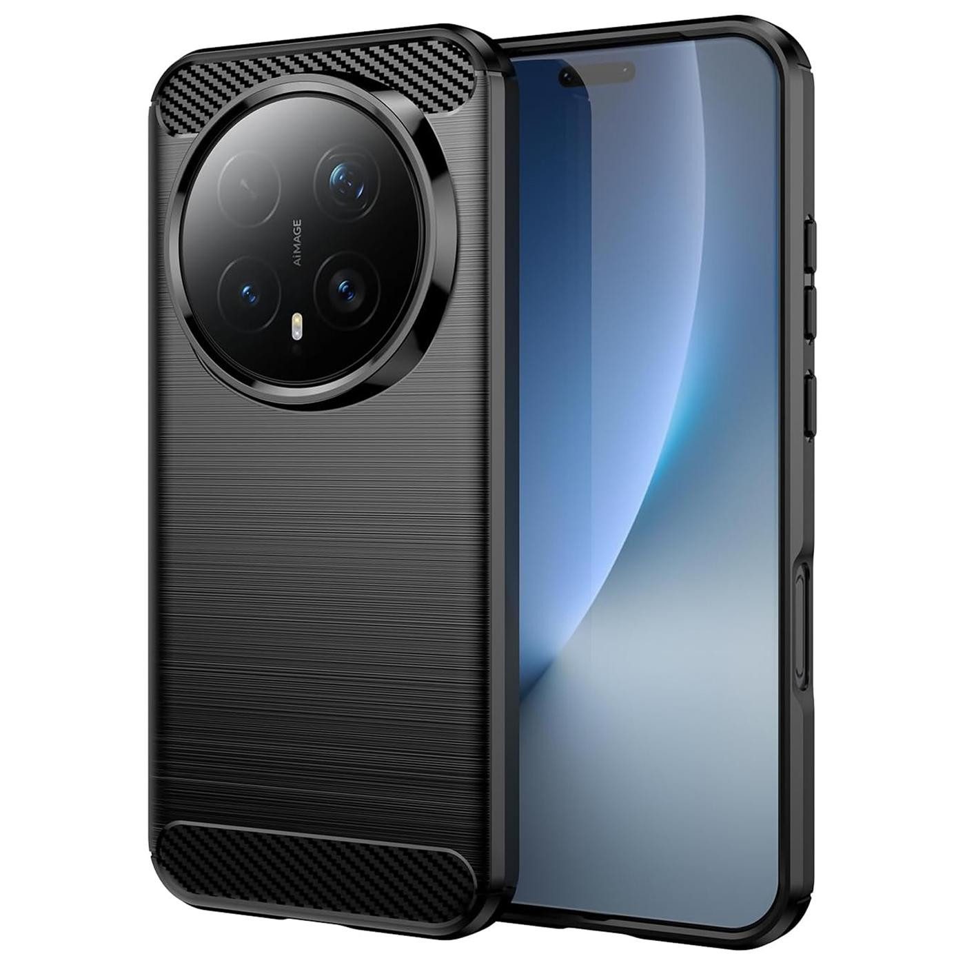 CoolGadget Handyhülle Carbon Handy Hülle für Honor Magic 8 Pro 6,71 Zoll, robuste Telefonhülle Case Schutzhülle für Honor Magic8 Pro Hülle