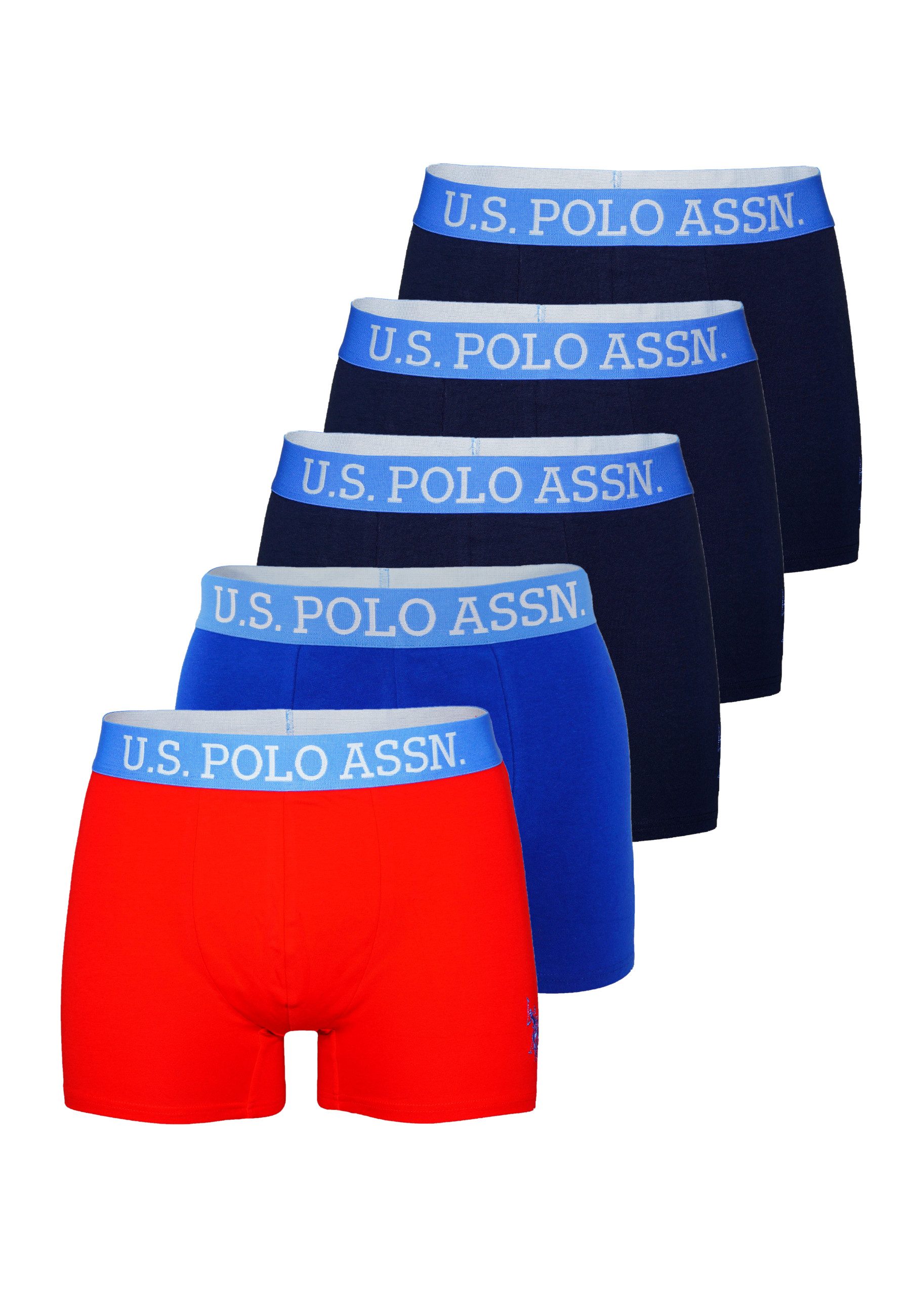 U.S. Polo Assn. Boxershorts Boxershorts 5 Pack Unterhosen Boxer (5-St) günstig online kaufen