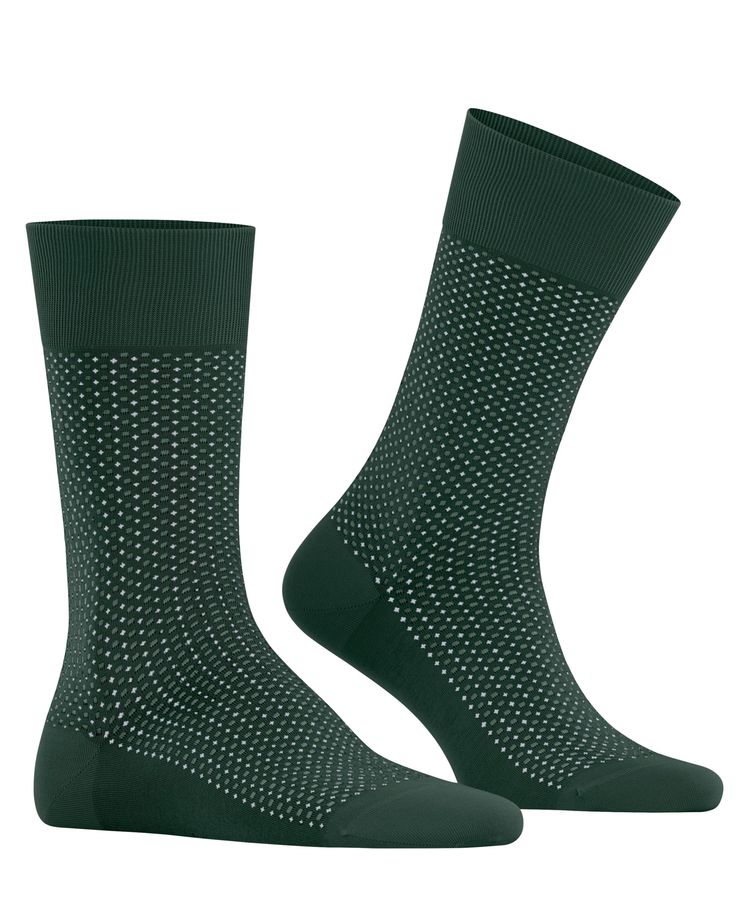 Uptown (7441) green Socken Tie hunter (1-Paar) FALKE