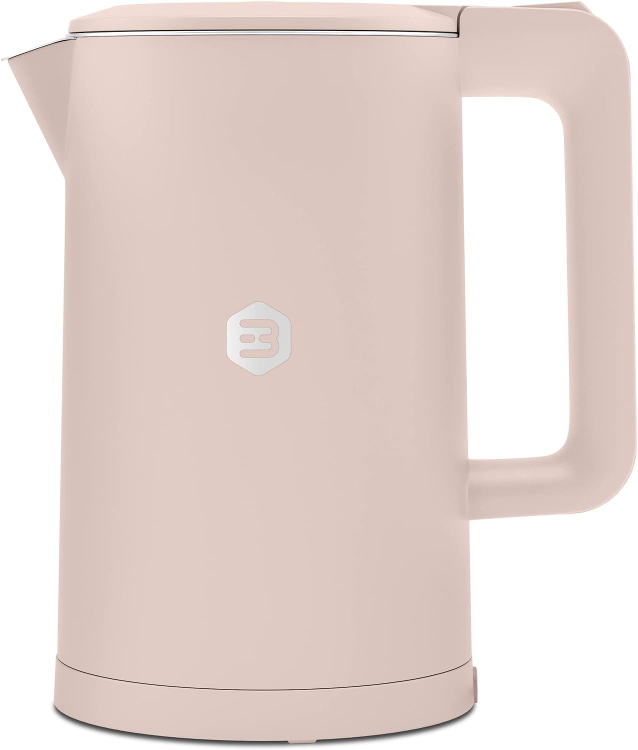 Balter Wasserkocher leistungsstarker Teekocher mit One-Touch Öffnung, 1.7 l, 2200,00 W, kabelloser Wasserkocher, BPA frei