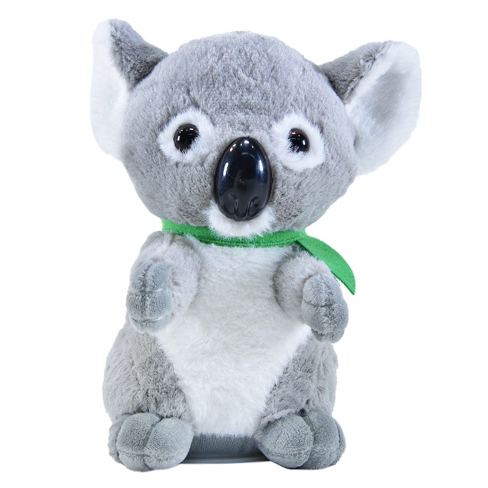Kögler Plüschfigur Plüsch Laber-Koala Travis der alles nachplappert 18x12x16cm