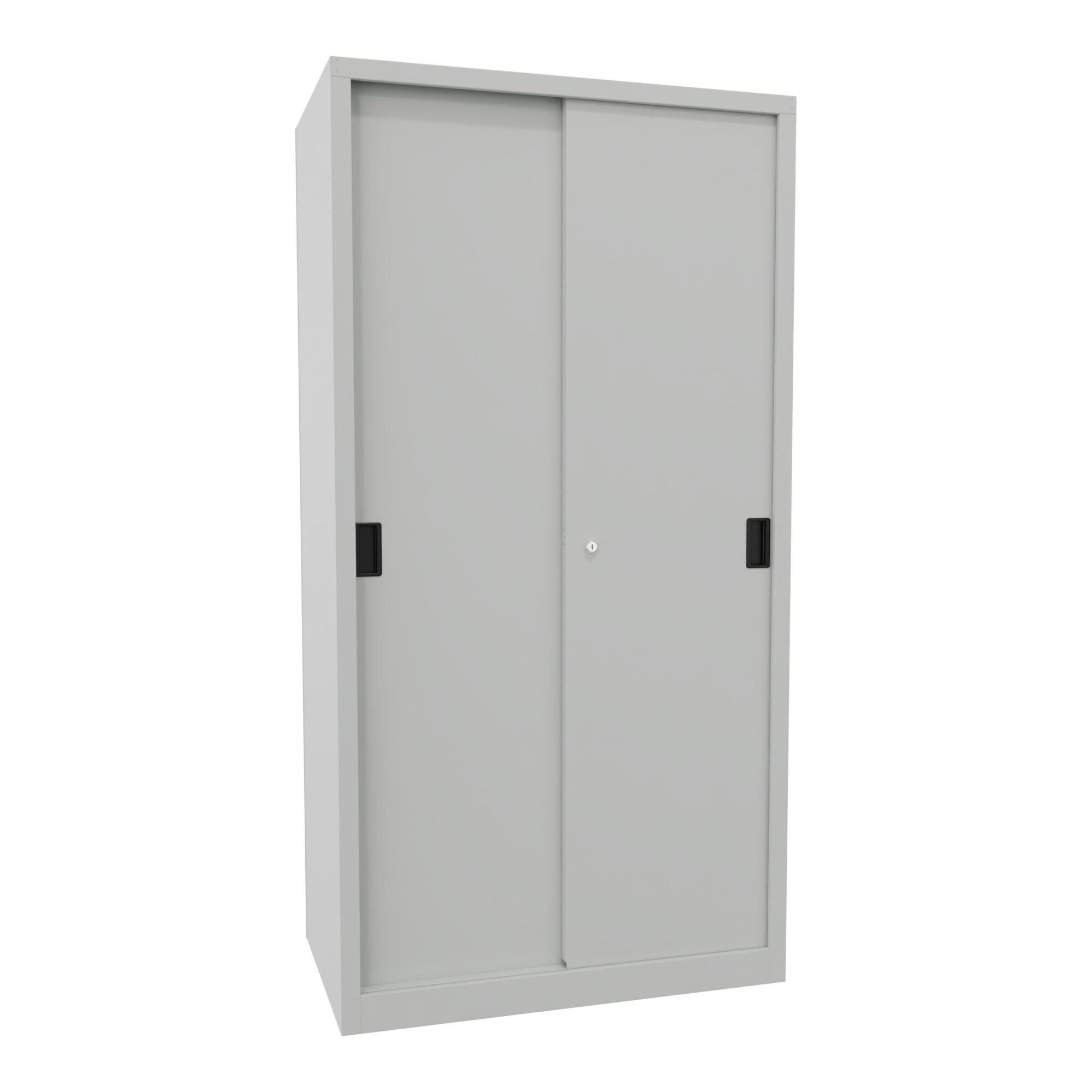 Pavoy Schiebetürenschrank Pavoy Schiebetürenschrank, 1950x1000x600 mm, 4 Böden verzinkt, RAL 703