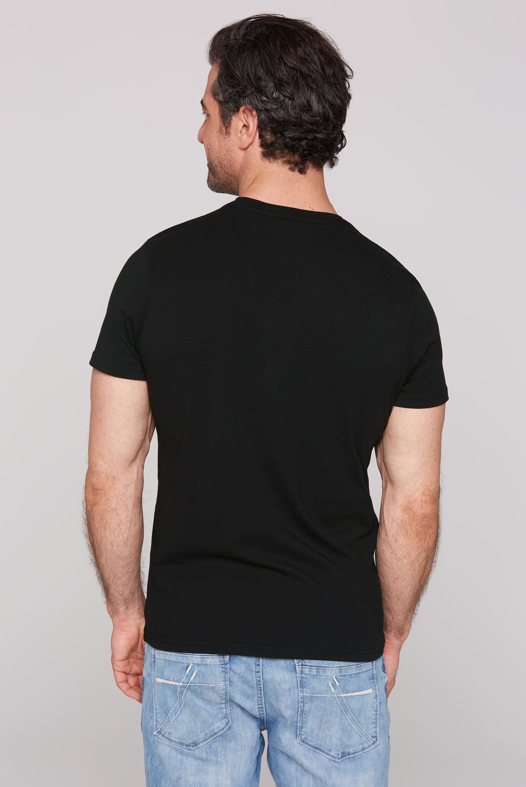 CAMP DAVID Rundhalsshirt aus Baumwolle