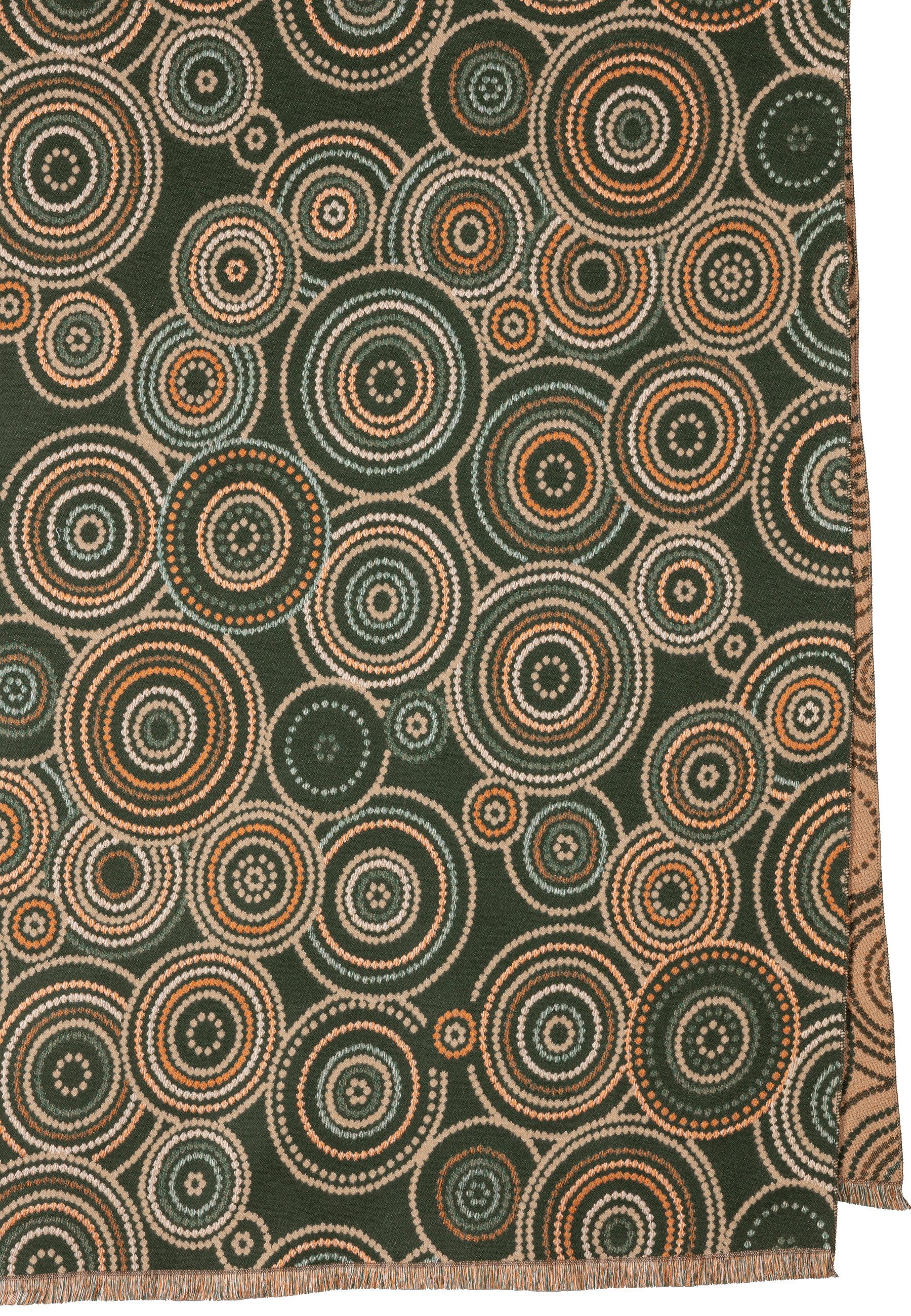 Caspar Modeschal SC524 Damen warmer XXL Winter Schal mit klassischem Paisley Muster – Bild 2 von 3