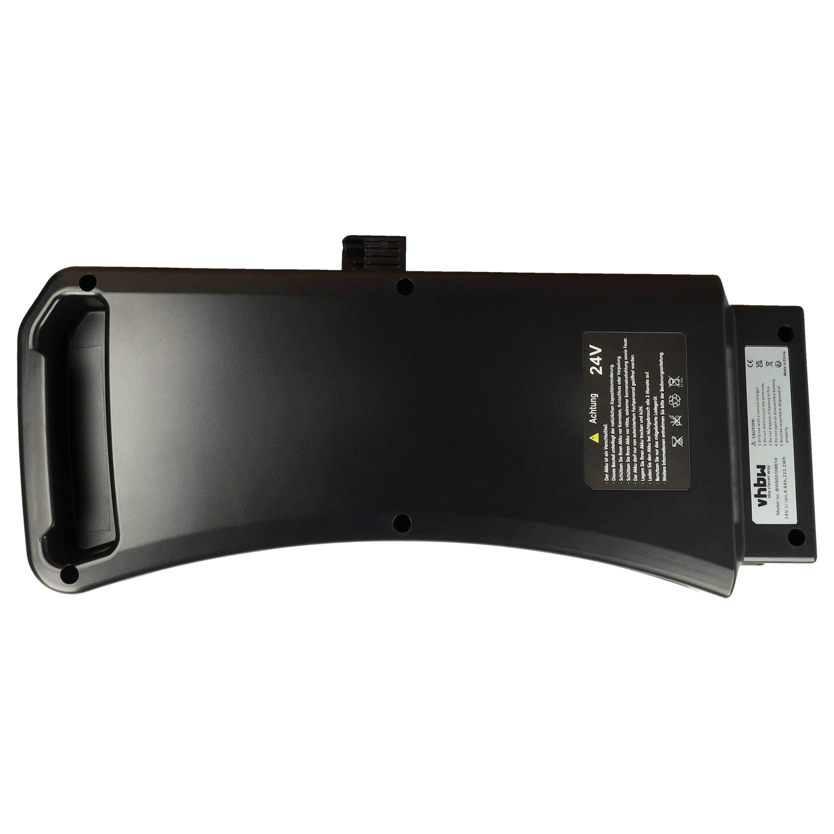 vhbw Akku passend für Prophete 52414-0111, 28 Zoll, 52404-0111, 26 Zoll, E-Bike Akku Akku Li-Ion 8800 mAh (24 V, 1 St), Leistungsfähiger Austausch-Akku für Pedelec, Elektrofahrrad, E-Bike