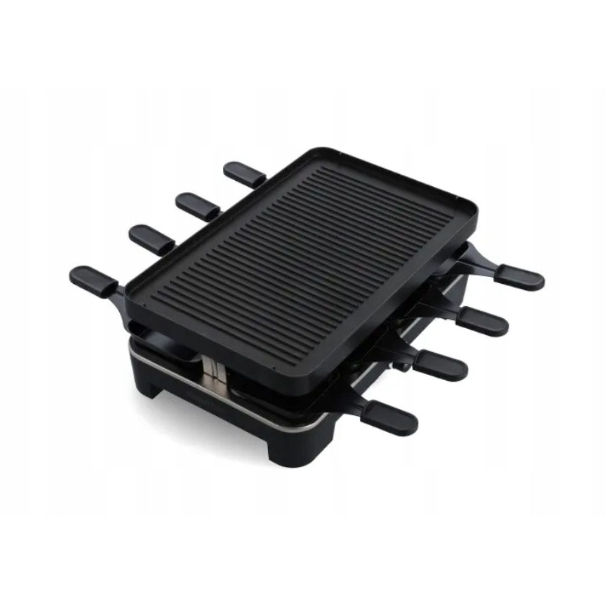 Mauviel 1830 Raclette Raclette Grill, Antihaft, 8 Pfännchen, Grillplatte, Tischgrill-Set