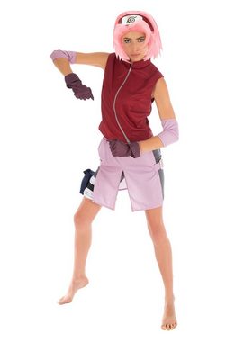 GalaxyCat Kostüm Naruto Shippuden Cosplay Kostüm von Sakura Haruno, Cosplay Kostüm von Sakura Haruno