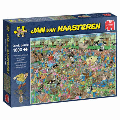 Jumbo Spiele Puzzle Jan van Haasteren Holländischer Markt 1000 Teile, 1000 Puzzleteile