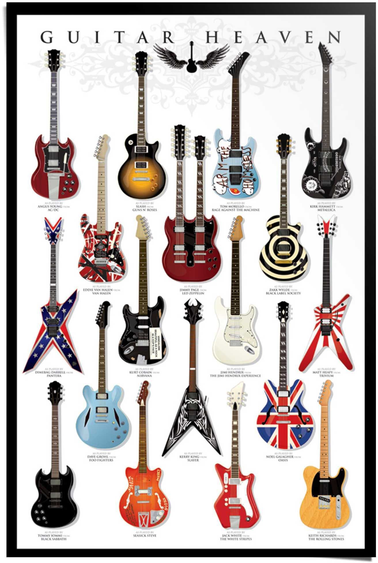 Gitarren Sammlung, Poster St) (1 Reinders!