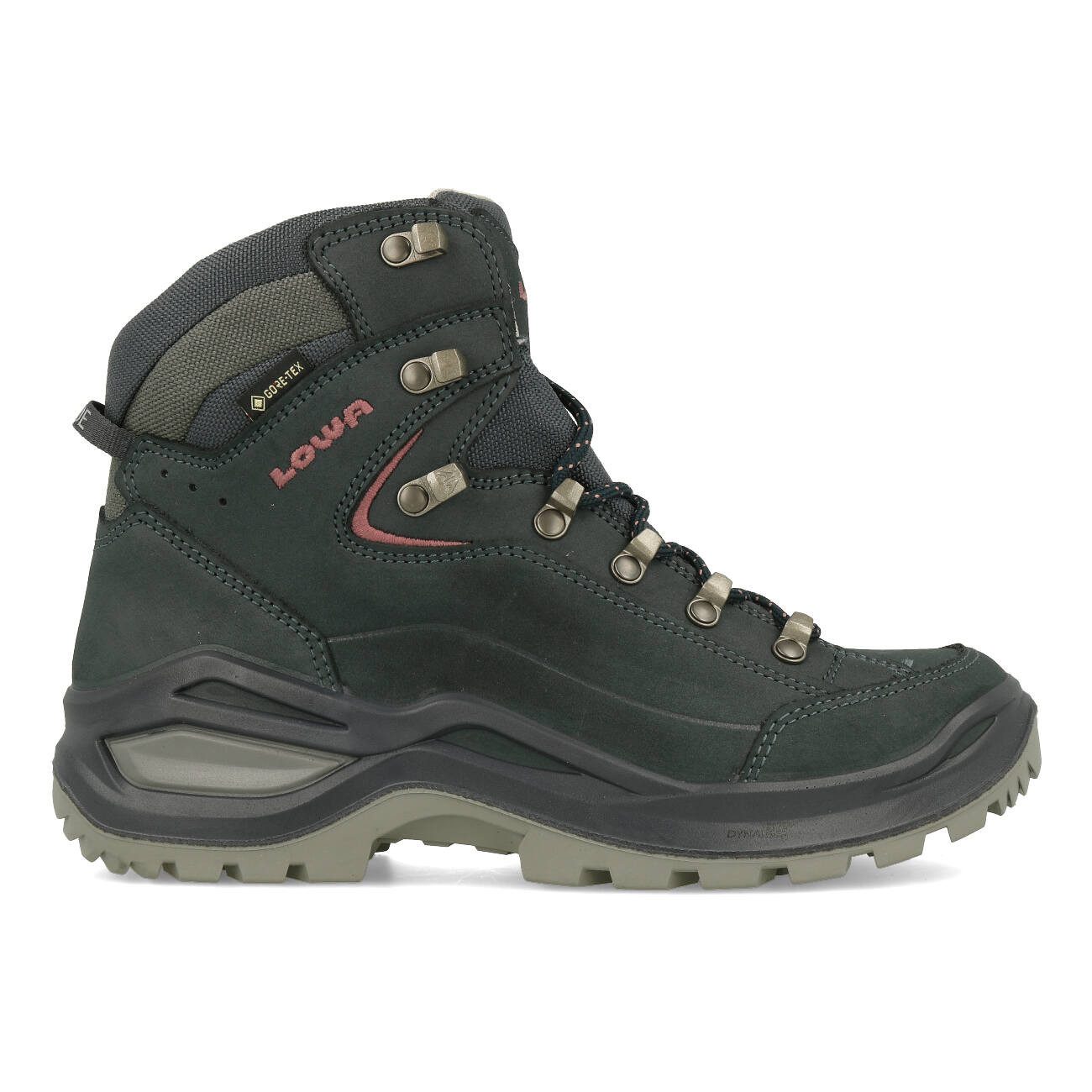 Lowa Lowa Renegade Evo GTX Mid Ws Damen Stahlblau Alt Rosa Outdoorschuh günstig online kaufen