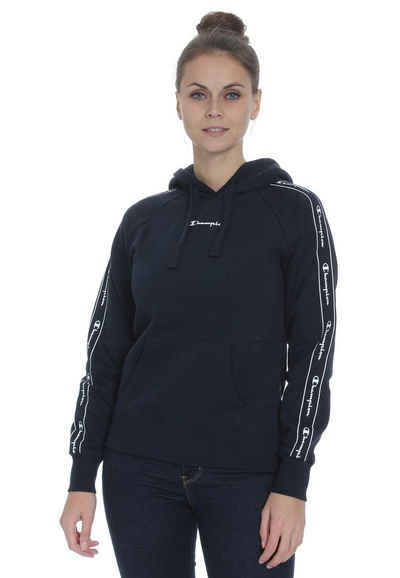 Champion Kapuzensweatshirt Champion Damen Kapuzenpullover 114716 BS501 NNY Dunkelblau