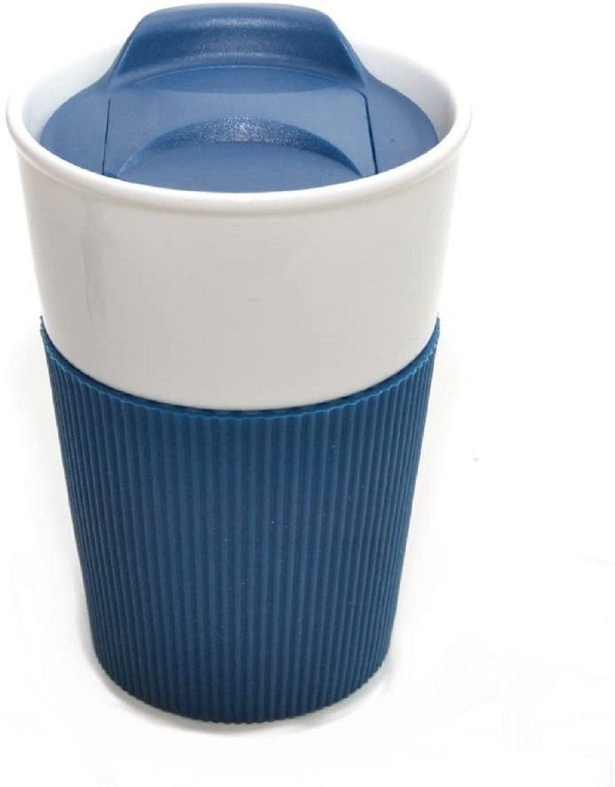 RheVeTec RheFLEX Coffee-to-go-Becher Kaffeebecher to go Porzellan, 350ml, 3 Farben, 350ml Porzellanbecher